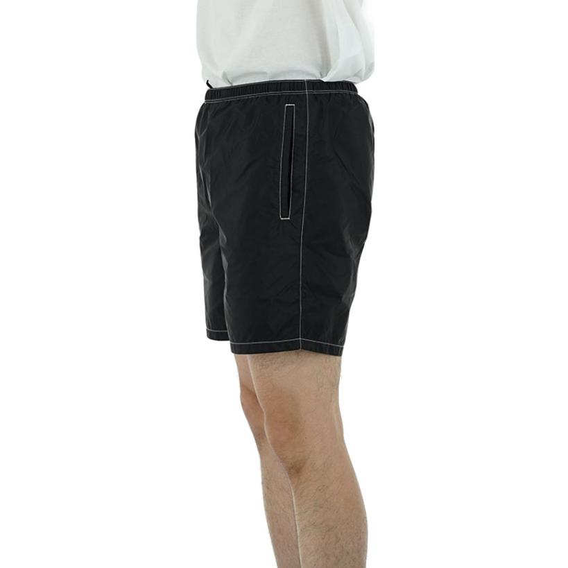 Details for PRADA 再生尼龙弹力腰泳裤 黑色. UB333-1WQ9-F0002