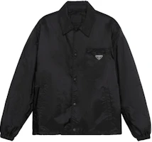 Order PRADA Re-Nylon FW21 黑色三角標扣式腰帶外套 男款 SGB737-1WQ9-F0002-S-202