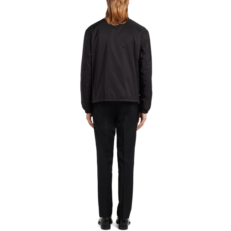 Purchase PRADA Re-Nylon FW21 黑色三角標扣式腰帶外套 男款 SGB737-1WQ9-F0002-S-202