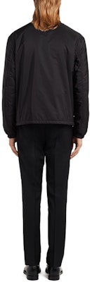 PRADA Re-Nylon FW21 黑色三角標扣式腰帶外套 男款 SGB737-1WQ9-F0002-S-202 Purchase PRADA Re-Nylon FW21 黑色三角標扣式腰帶外套 男款 SGB737-1WQ9-F0002-S-202