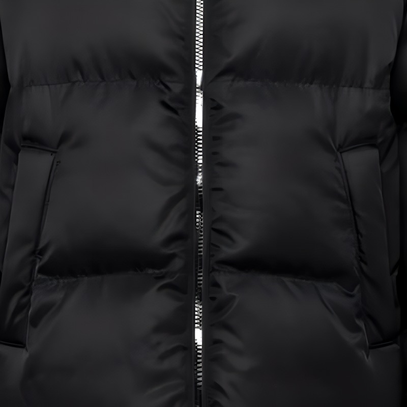 Sizing 프라다 리나일론 FW22 리버시블 로고 스탠드 칼라 재킷 남성 블랙 SGC045-1WQ8-F0002-S-222