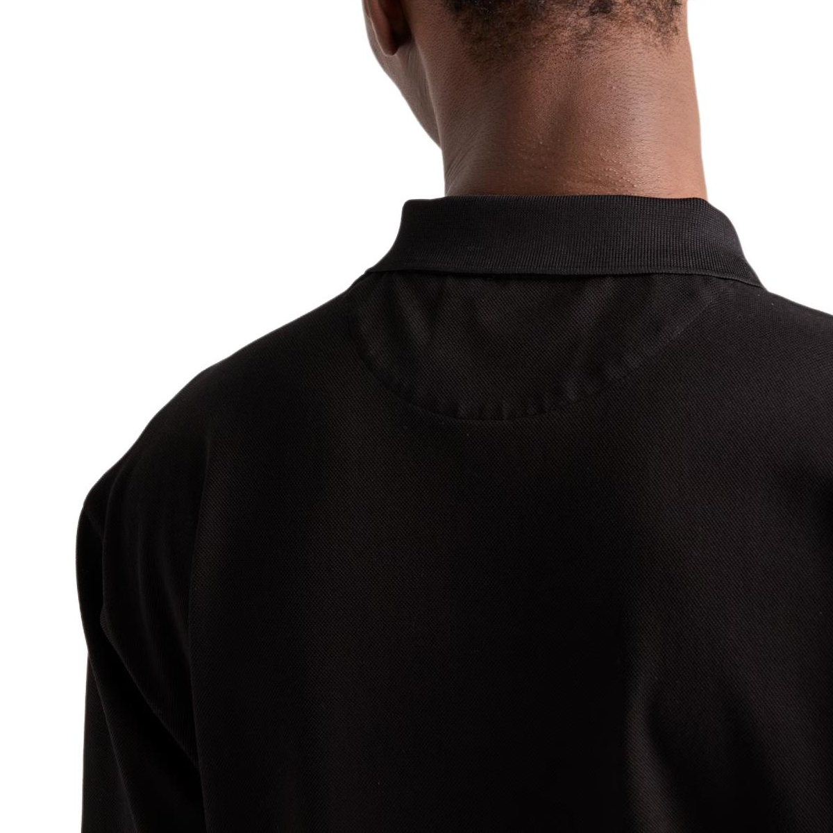 Cheap PRADA Re-Nylon FW24 Black Casual Relaxed Fit Polo Shirt for Men. UJN903-1YR4-F0002-S-OOO