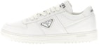 Buy PRADA Prada Downtown 圓頭綁帶 低幫 板鞋 男款 白色