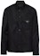 Buy PRADA 再生尼龍黑色寬鬆版防曬長袖襯衫 SC514-1WQ8-F0002-S-202