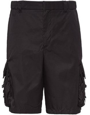 PRADA Re-Nylon Logo Celana Pendek Hitam Kasual Pria SPH156-1WQ8-F0002-S-212 Order PRADA Re-Nylon Logo Celana Pendek Hitam Kasual Pria SPH156-1WQ8-F0002-S-212