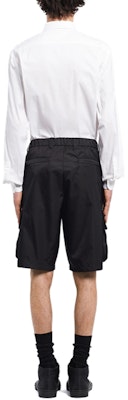 PRADA Re-Nylon Logo Celana Pendek Hitam Kasual Pria SPH156-1WQ8-F0002-S-212 Shop PRADA Re-Nylon Logo Celana Pendek Hitam Kasual Pria SPH156-1WQ8-F0002-S-212