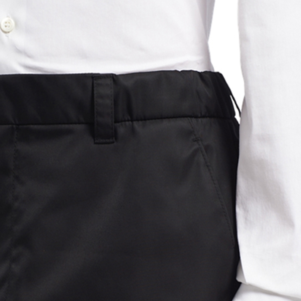 Details for PRADA Re-Nylon Logo Celana Pendek Hitam Kasual Pria SPH156-1WQ8-F0002-S-212