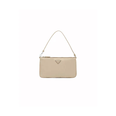 Prada Re-Nylon Mini Bag Desert Beige