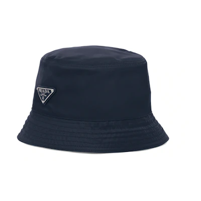 PRADA Re-Nylon Recycled Bucket Hat Blue 2HC137-2DMI-F0008