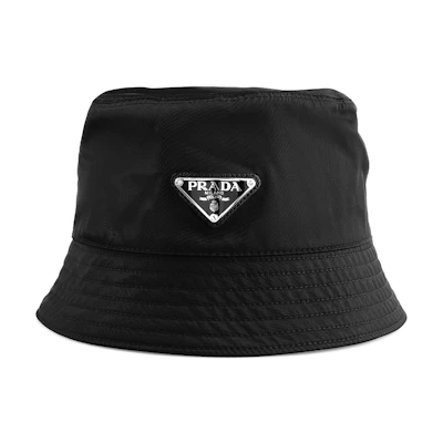 PRADA Re-Nylon Unisex Bucket Hat Black - Couples Edition 1HC137-5ECO-F0002
