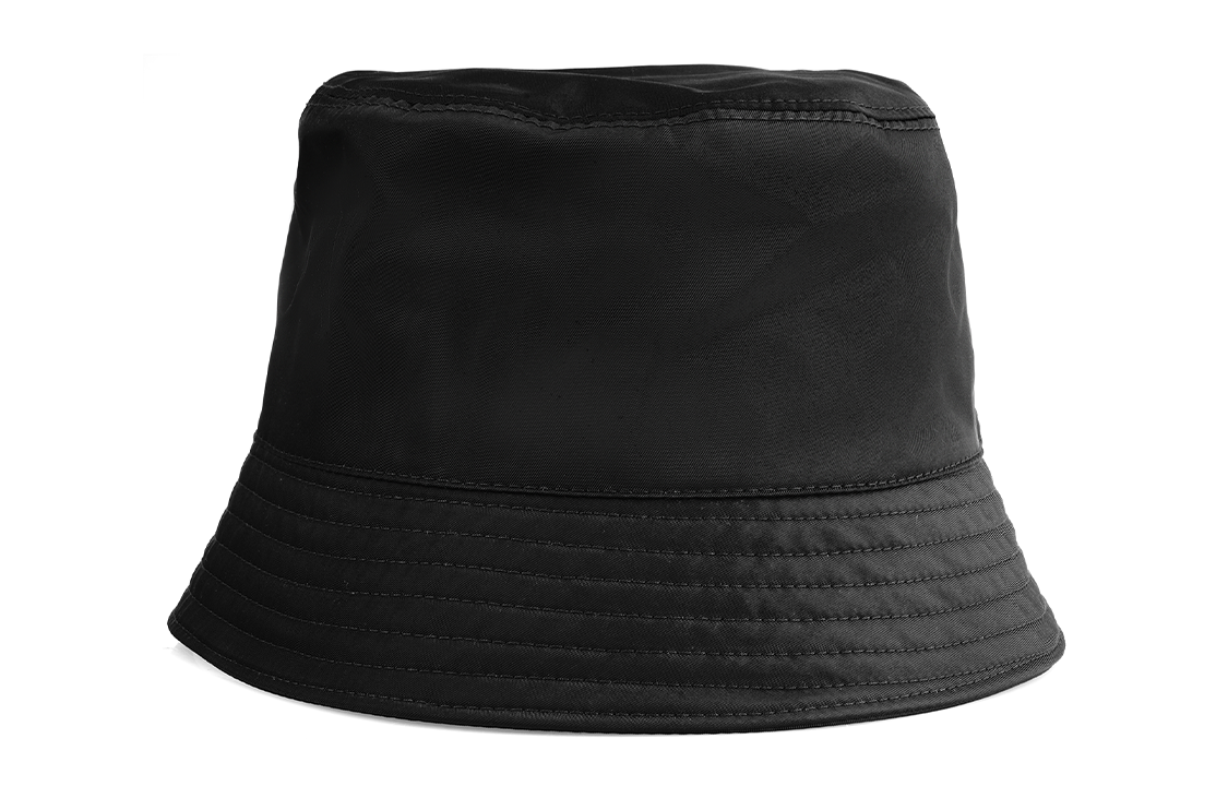 Shop Sombrero Prada Re-Nylon Unisex Negro - Edición para Parejas 1HC137-5ECO-F0002
