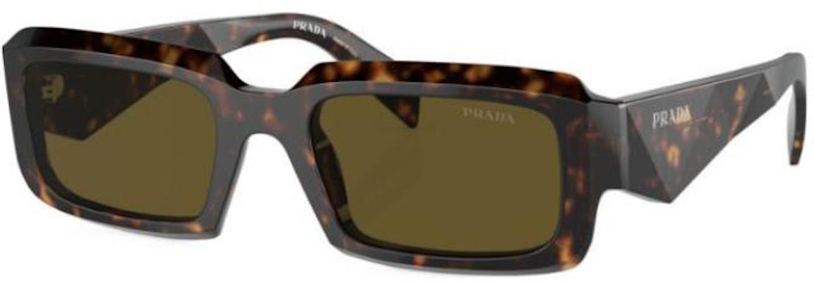Cermin Mata Lelaki PRADA Rectangle Acetate - Havana Brown dengan Logo Templat. SPR27ZSF19J09Z Order Cermin Mata Lelaki PRADA Rectangle Acetate - Havana Brown dengan Logo Templat. SPR27ZSF19J09Z