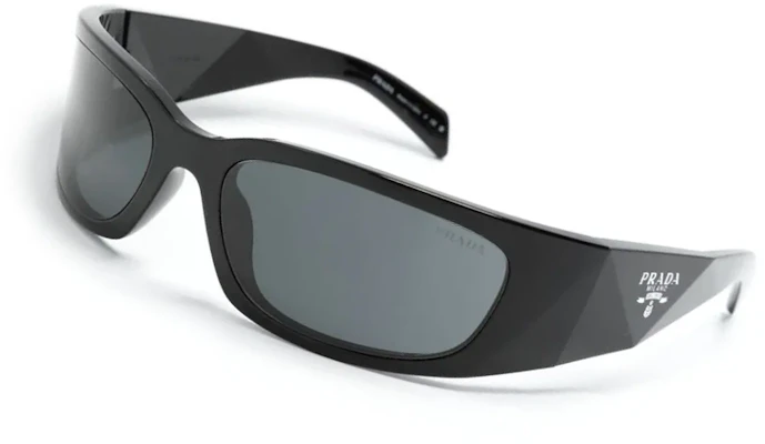 Gafas de Sol PRADA Rectangulares Negras de Acetato con Logo para Hombre. 0PRA19S1AB5S0 Shop Gafas de Sol PRADA Rectangulares Negras de Acetato con Logo para Hombre. 0PRA19S1AB5S0