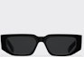Order Gafas de Sol Prada Rectangulares Negras (SPR 09Z 1AB-5S0)