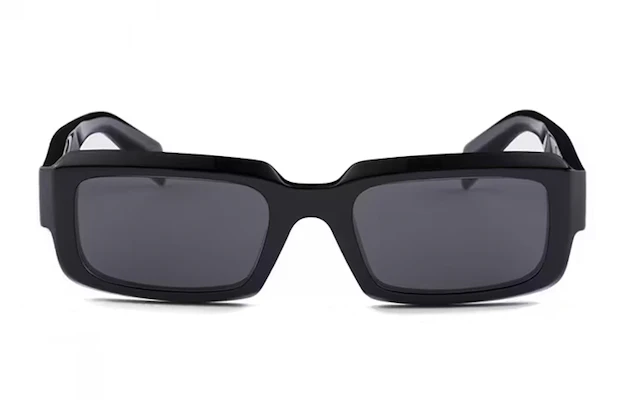 Kacamata Hitam PRADA Rectangular Acetate Unisex Gaya Pasangan. SPR27Z_E16K_FE08Z_C_A055 Order Kacamata Hitam PRADA Rectangular Acetate Unisex Gaya Pasangan. SPR27Z_E16K_FE08Z_C_A055