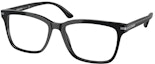 Buy PRADA Rectangular Optical Glasses Unisex Black - Casual & Comfortable Design 0PR14WVF-1AB1O1