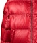 Sizing PRADA Red Logo Printed High-Neck Zipper Down Jacket Menswear. SGC089-11A9-F0011