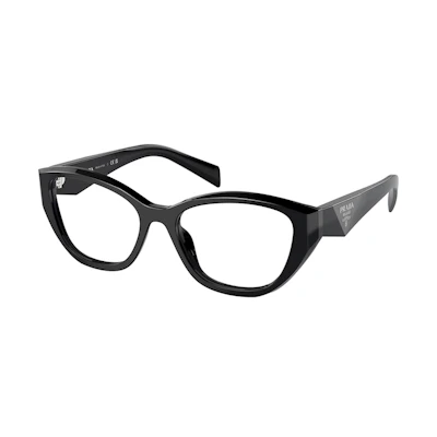 PRADA Retro Cat-Eye Optical Glasses Unisex Fashion Frame with Polycarbonate Lenses PR-21ZVF
