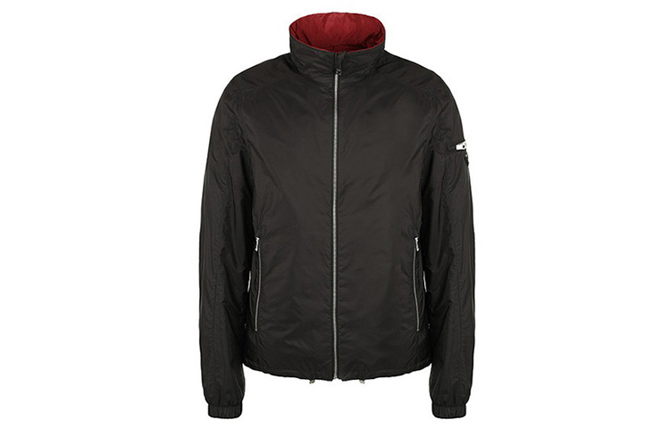 Prada Reversible Zip-Up Jacket Black SGB284-Q04-F050V