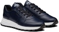 Order Prada Rois Kulit Sneakers 'Biru Berkilat' 4E3463_B4L_F073A_F_G000