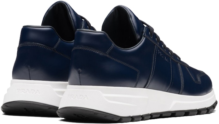 Prada Rois Leather Sneakers 'Blue Gloss' 4E3463_B4L_F073A_F_G000 Lookbook Prada Rois Leather Sneakers 'Blue Gloss' 4E3463_B4L_F073A_F_G000