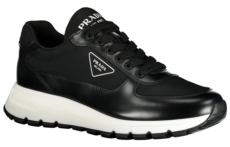 Lookbook 普拉达Rois尼龙运动鞋'黑色' 2EG406_2OGR_F0002