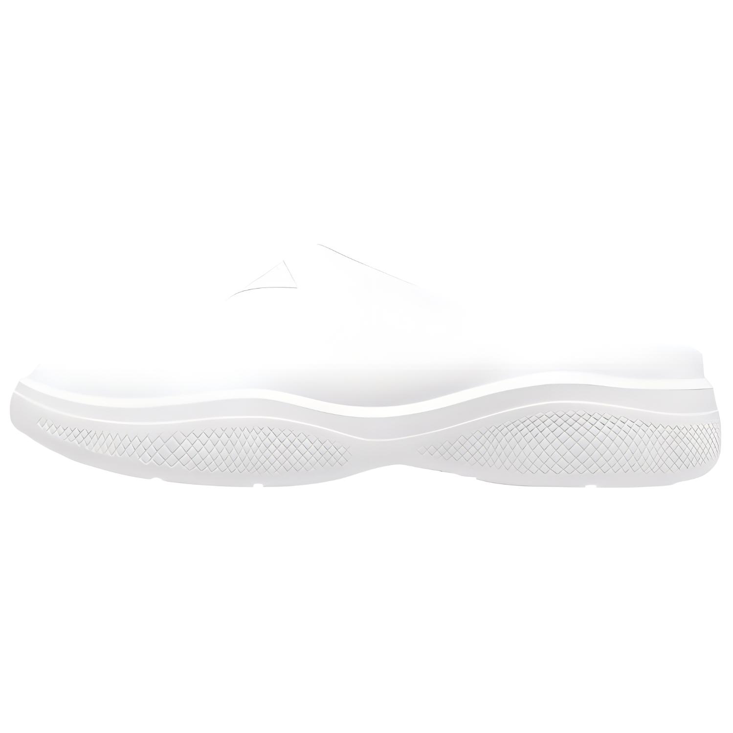 Prada Rubber Cap Toe Slip-On 'White Fashion'