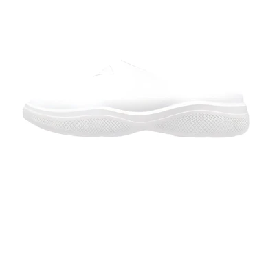 Prada Rubber Cap Toe Slip-On 'White Fashion'
