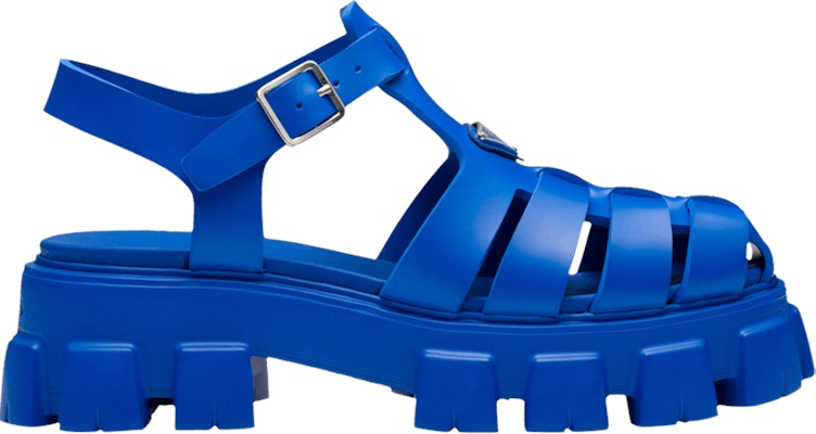 프라다 사파이어 블루 러버 샌들 (Prada Sapphire Blue Rubber Sandal) 2X3083-3LKK-F0013 Buy 프라다 사파이어 블루 러버 샌들 (Prada Sapphire Blue Rubber Sandal) 2X3083-3LKK-F0013