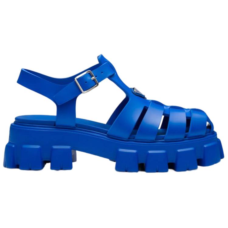 Order 프라다 사파이어 블루 러버 샌들 (Prada Sapphire Blue Rubber Sandal) 2X3083-3LKK-F0013