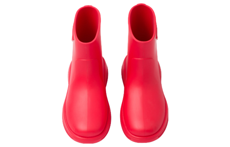 Prada Rubber Sleeve Ankle Boot 'Red' 圖 5