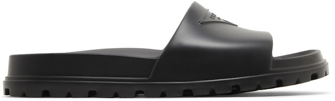 Prada Rubber Slide 'Black' 2X3085_3LKV_F0002 Prada Rubber Slide 'Black' 2X3085_3LKV_F0002