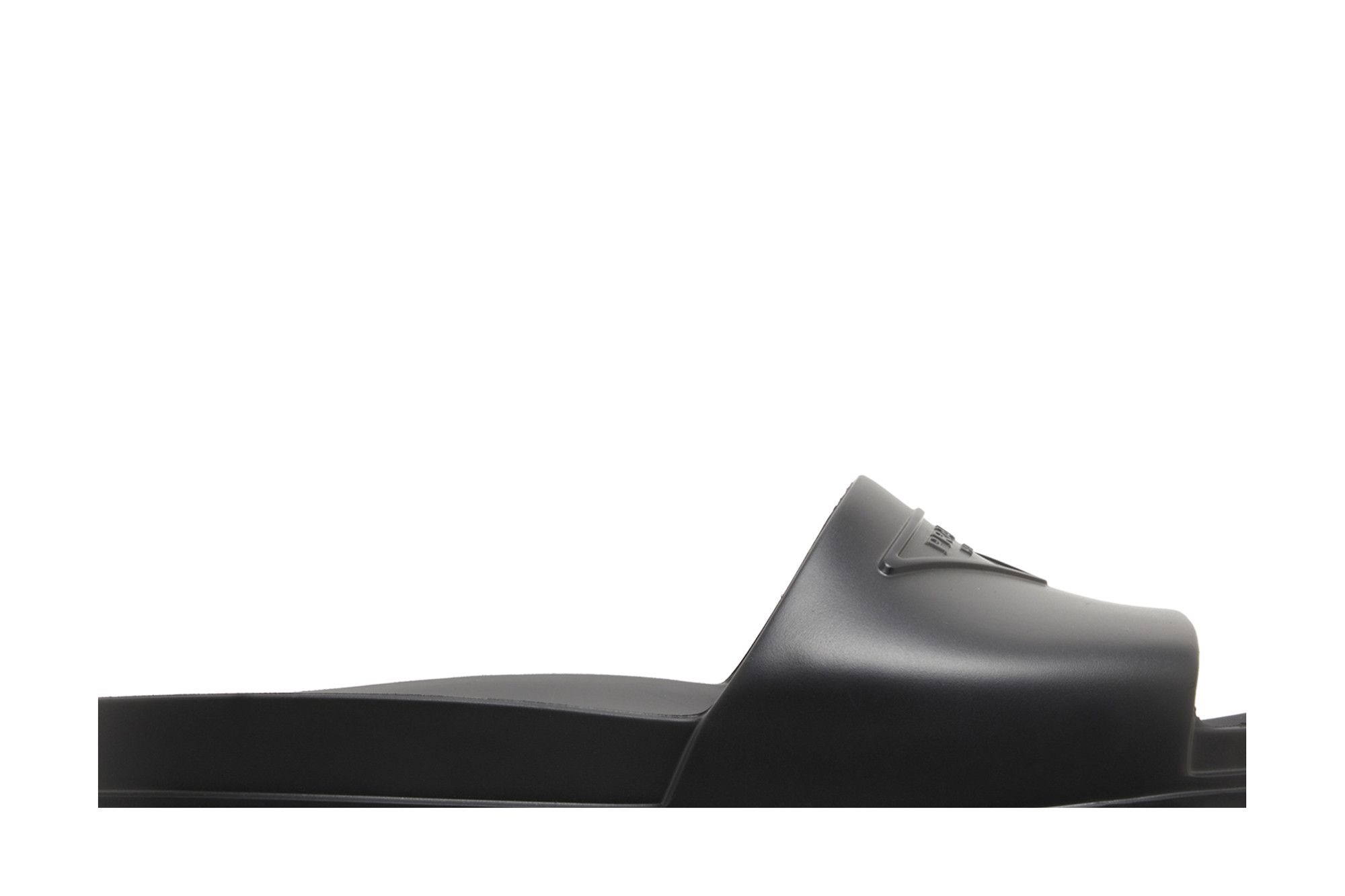 Order Prada Selipar Getah 'Hitam' 2X3085_3LKV_F0002