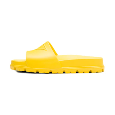 Prada Rubber Slide 'Yellow'