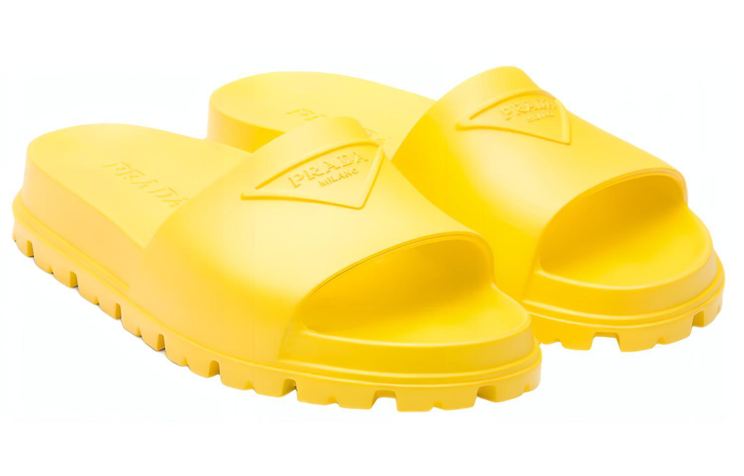 Prada Rubber Slide 'Yellow' 圖 2