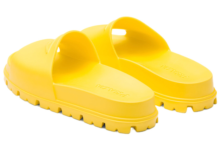 Prada Rubber Slide 'Yellow' 圖 3