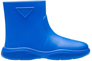 普拉达蓝色橡胶短靴 2TE184_3LKD_F0013 Order 普拉达蓝色橡胶短靴 2TE184_3LKD_F0013