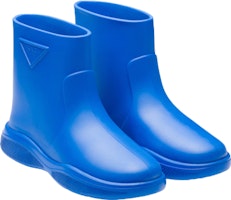 普拉达蓝色橡胶短靴 2TE184_3LKD_F0013 Lookbook 普拉达蓝色橡胶短靴 2TE184_3LKD_F0013