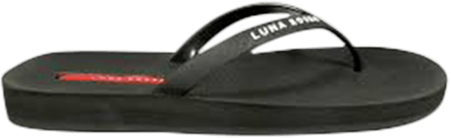 Prada Saffiano Flip Flop 'Black' 4Y2640-30GD-F0002 Prada Saffiano Flip Flop 'Black' 4Y2640-30GD-F0002