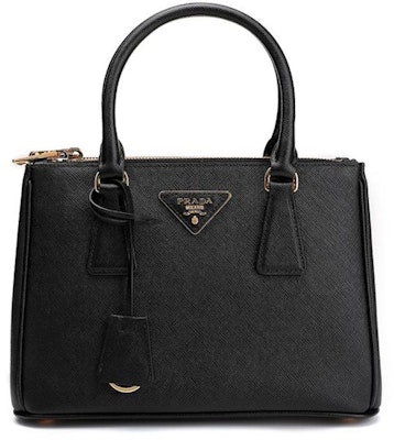 普拉達黑色小號Saffiano Galleria手袋。 Buy 普拉達黑色小號Saffiano Galleria手袋。