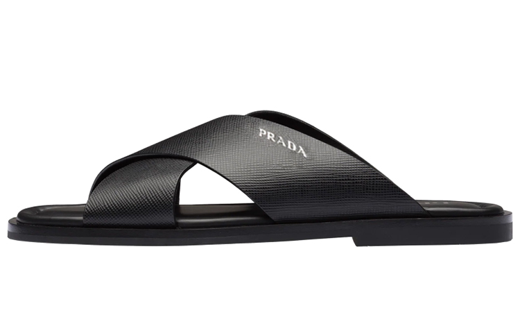 Prada Saffiano Slide 'Black'
