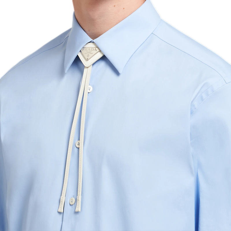 Lookbook PRADA Saffiano Triangle Logo Leather Accessories for Men 2IC027-QHH-F0009