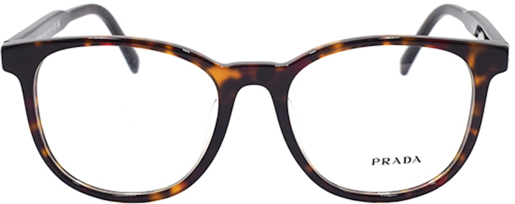 普拉达经典圆形光学眼镜龟壳框架 VPRA15-F-17N-1O1 Shop 普拉达经典圆形光学眼镜龟壳框架 VPRA15-F-17N-1O1
