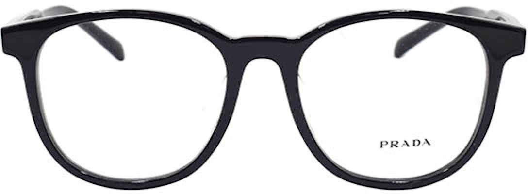 Cermin Mata Bulat Hitam PRADA Signature Lelaki. VPRA15-F-16K-1O1 Shop Cermin Mata Bulat Hitam PRADA Signature Lelaki. VPRA15-F-16K-1O1