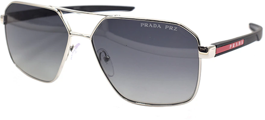 Cermin Mata Lelaki PRADA Aviator Perak SPS55W 1BC-06G Order Cermin Mata Lelaki PRADA Aviator Perak SPS55W 1BC-06G