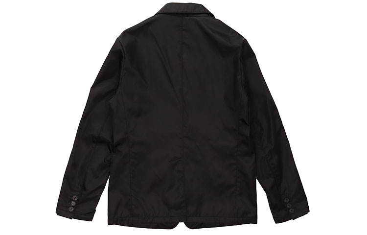 Lookbook 프라다 싱글 브레스티드 리사이클 나일론 블레이저 블랙 SD0991-WQ8-F0002-S-202