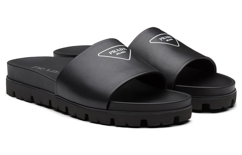 Prada Slide Sandal 'Black' 圖 2