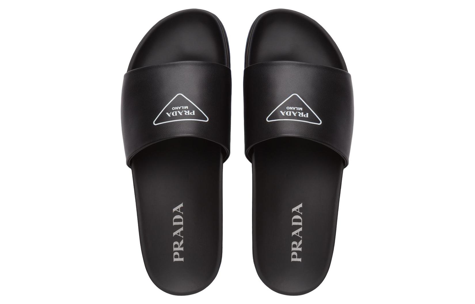 Prada Slide Sandal 'Black' 圖 3
