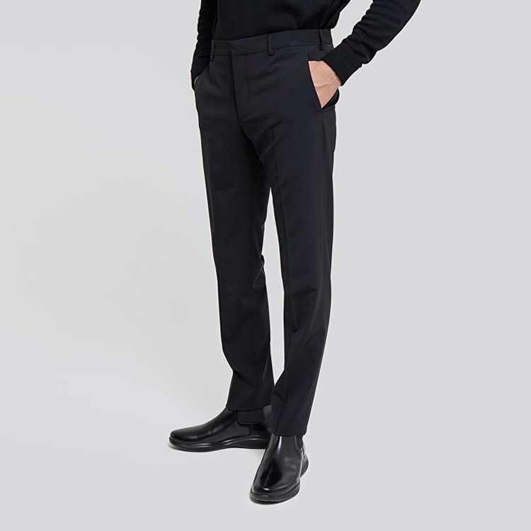 PRADA Slim Fit Black Casual Trousers UPA841-1LTB-F0002 圖 7