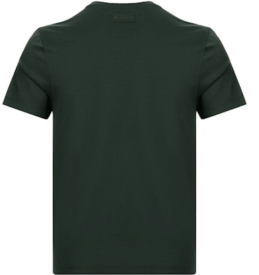 Camiseta PRADA Slim Fit Algodón Cuello Redondo Verde Oscuro UJM564-710-F0422-S-092 Lookbook Camiseta PRADA Slim Fit Algodón Cuello Redondo Verde Oscuro UJM564-710-F0422-S-092